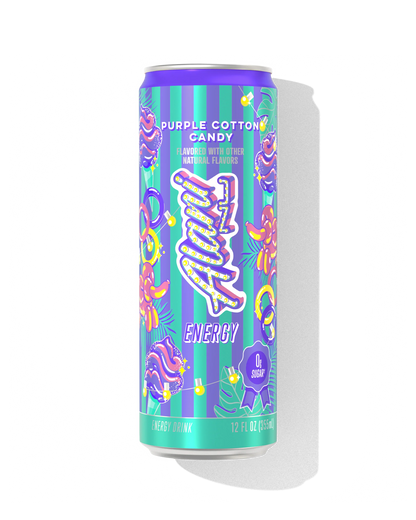 Alani Nu Purple Cotton Candy Energy Drink, 12 oz.