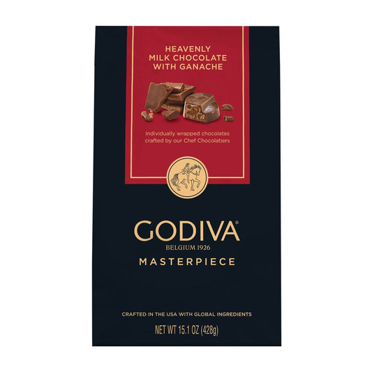 Godiva Masterpiece Ganache Milk Chocolate, 15.1 oz.