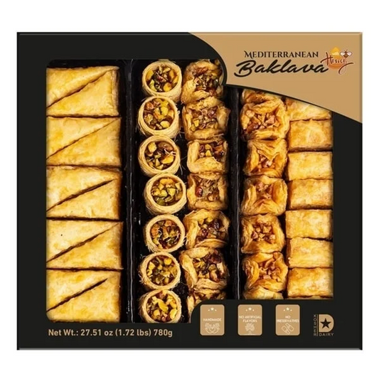 Mediterranean Baklava Made Better with Honey, 27.51oz