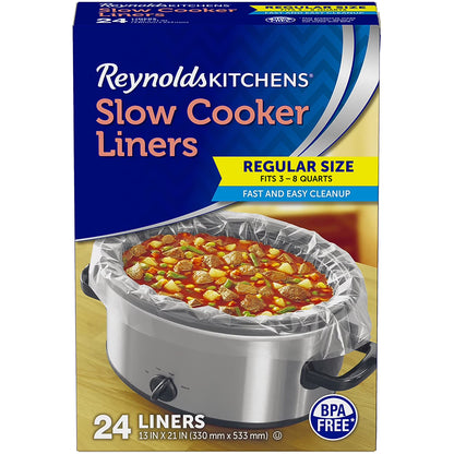 Reynolds Kitchens Slow Cooker Liners, 24 ct.