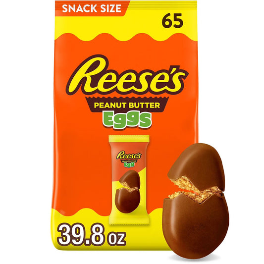 Reese's Milk Chocolate Peanut Butter Easter Eggs, 65 ct.