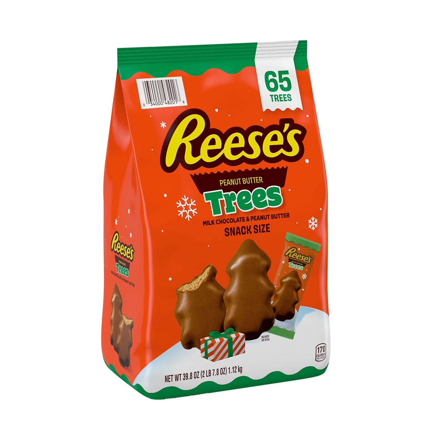 Reese's Peanut Butter Milk Chocolate Trees, 65 ct.
