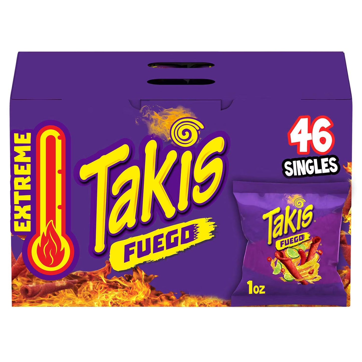 Takis Fuego Tortilla Chips, 1 oz, 46 ct.