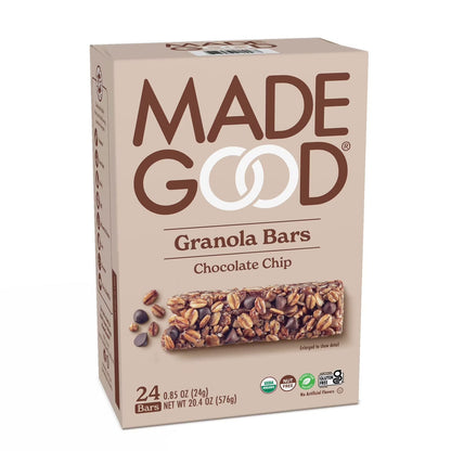 Made Good Chocolate Chip Granola Bars, 24 ct.
