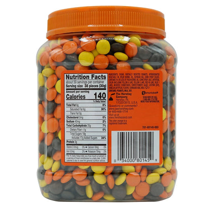 Reese's Pieces Peanut Butter Candy, 62 oz.