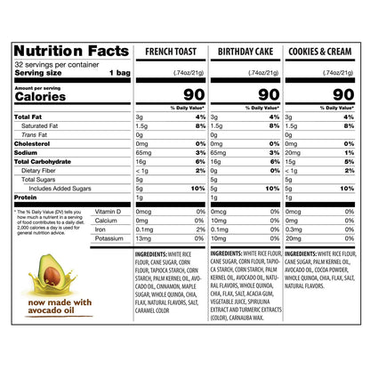 Drizzilicious Mini Rice Cake Bites Variety Pack, 32 ct.