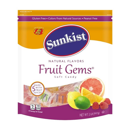 Sunkist Fruit Gems, 2lbs.