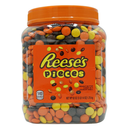 Reese's Pieces Peanut Butter Candy, 62 oz.