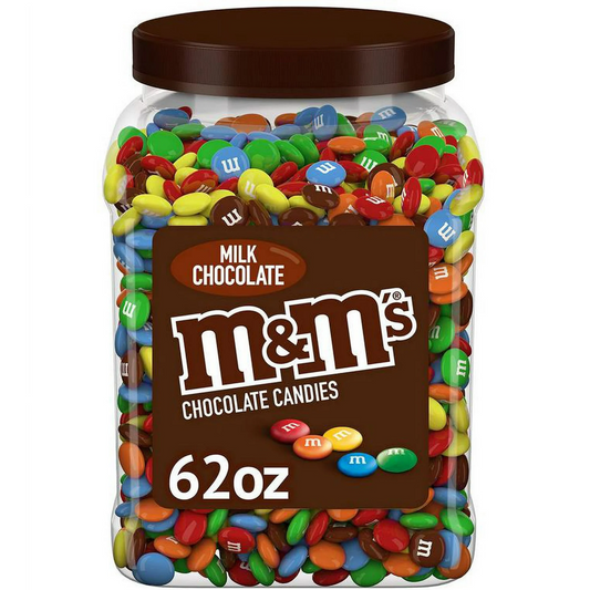 M&M's Original Milk Chocolate, 62 oz.