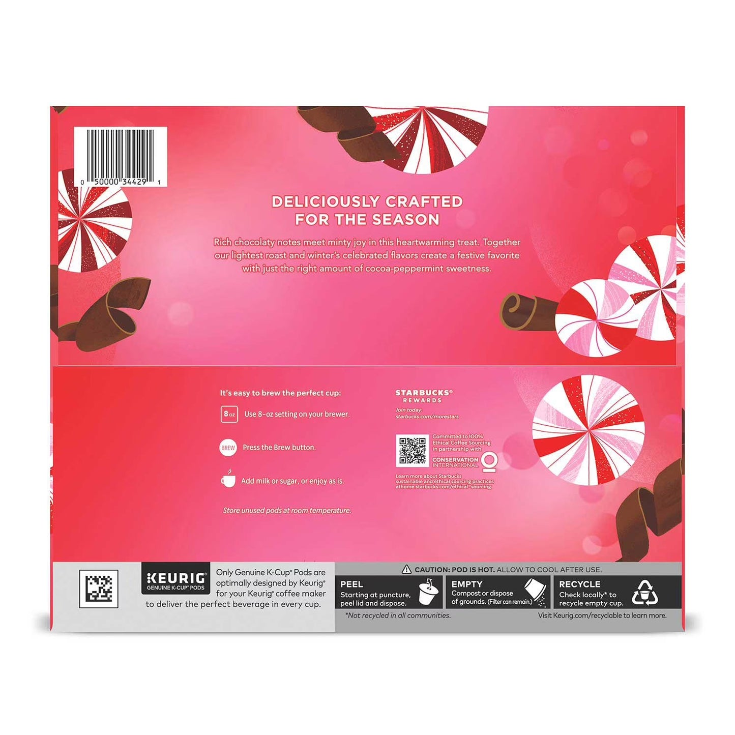Starbucks Peppermint Mocha K-Cups, 64 ct.