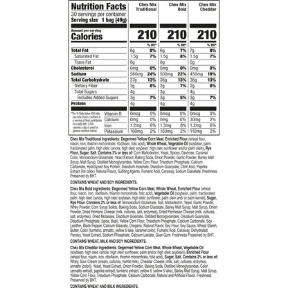 Chex Mix Variety Pack, 30ct