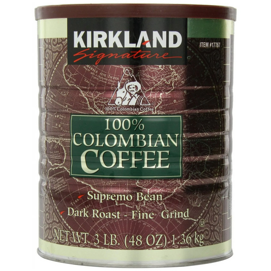 Kirkland 100% Columbian Coffee, 3lbs.