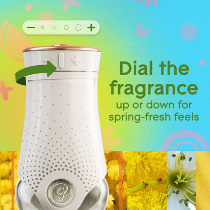 Glade Scented Plug-Ins, Radiant Bloom, 2 Warmers + 6 Refills