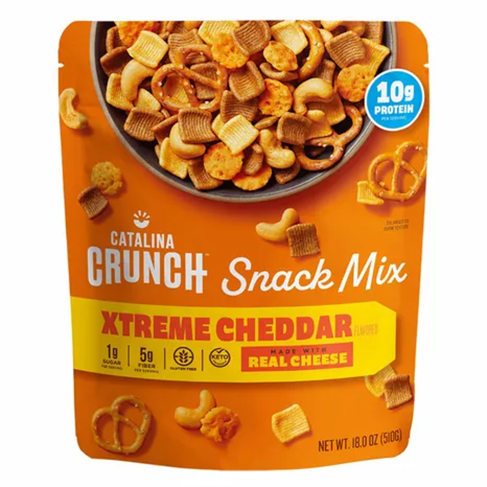 Catalina Crunch Xtreme Cheddar, 18oz