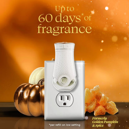 Glade Scented Plug-Ins, Pumpkin & Ginger, 2 Warmers + 6 Refills