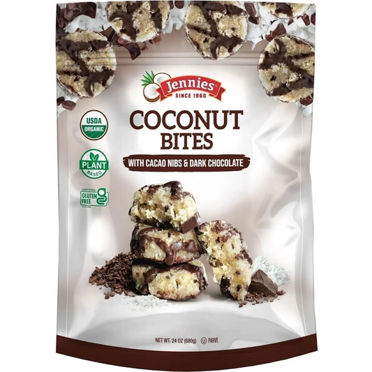 Jennies Organic Coconut Cacao Bites, 24 oz.