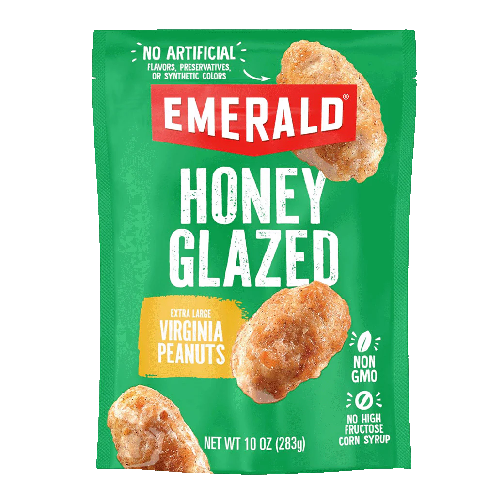 Emerald Honey Glazed Peanuts, 10 oz.