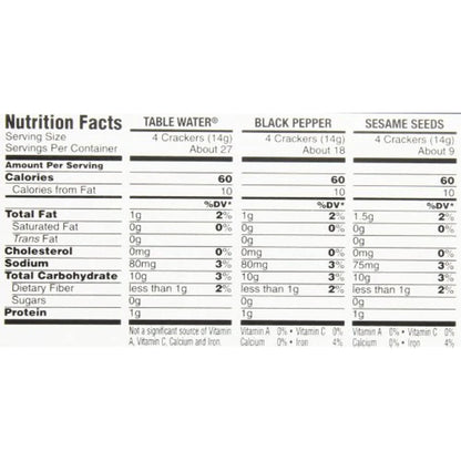 Carr's Table Water Crackers Variety Pack, 6 ct.