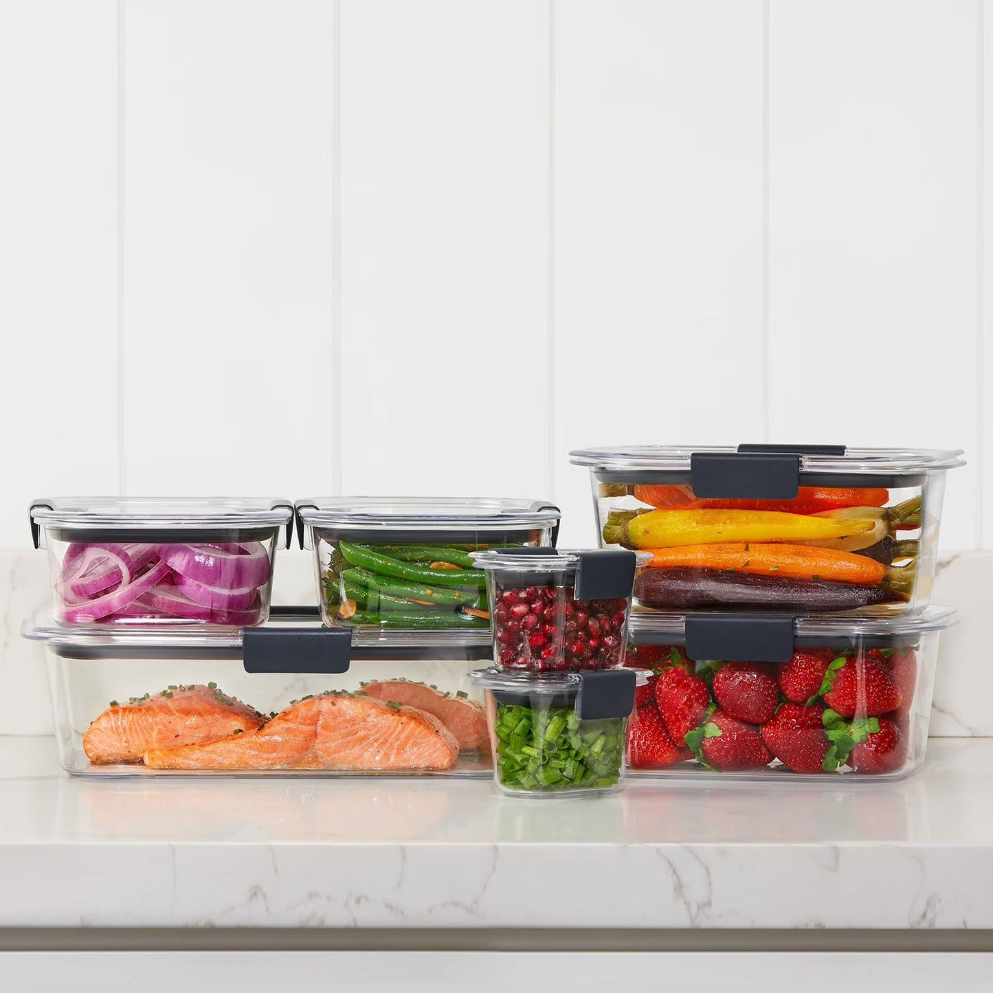 Rubbermaid Brilliance 14 Piece Set