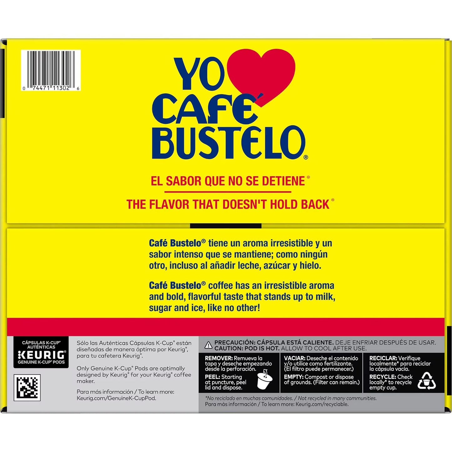 Cafe Bustelo Espresso Style Coffee K-Cups 80 ct.