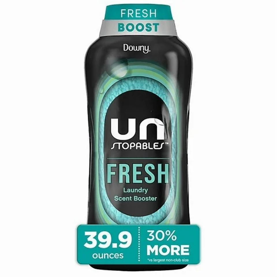 Downy Unstopables Scent Booster Beads, Fresh Scent, 39.9 oz.