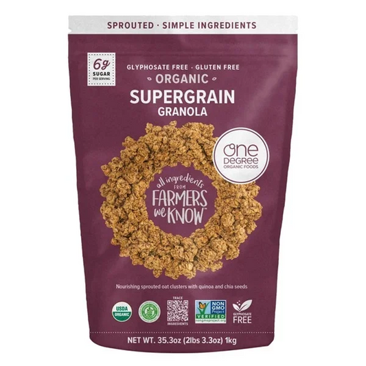 One Degree Supergrain Granola, 35.3 oz.