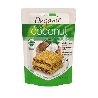 Tropical Fields Organic Crispy Coconut Rolls, 11 oz.