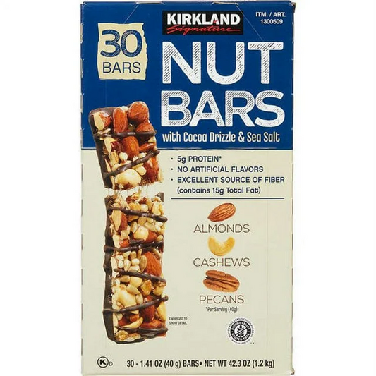 Kirkland Nut Bars, 1.41oz, 30 count