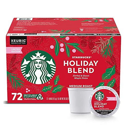 Starbucks K-Cups Medium Roast Holiday Blend, 72 ct.