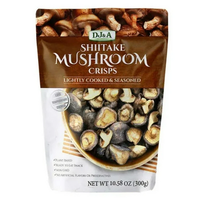 DJ&A Shiitake Mushroom Crisps, 10.58oz
