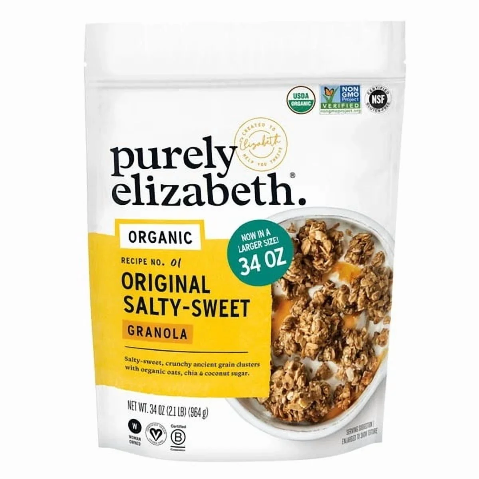 Purely Elizabeth Organic Granola, 34 oz.
