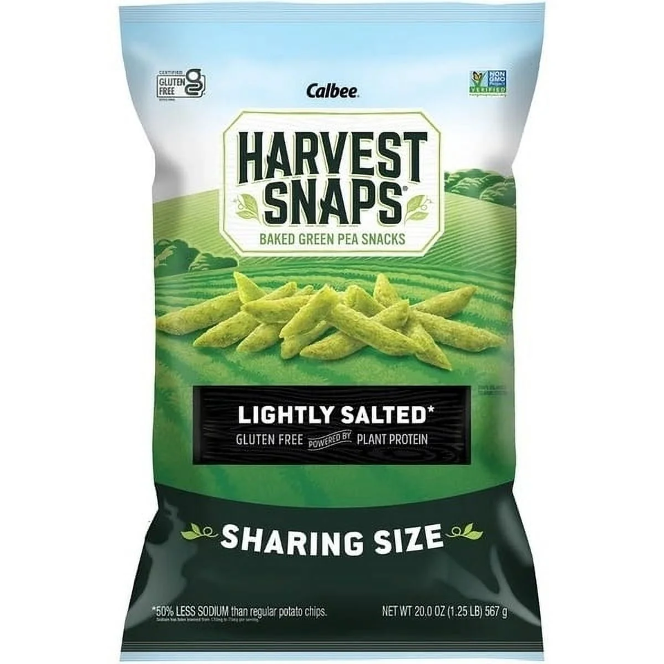 Calbee Harvest Snaps Green Peas, 20 oz.