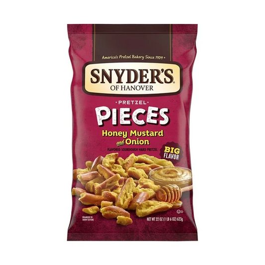 Synders Honey Mustard & Onion, 22oz
