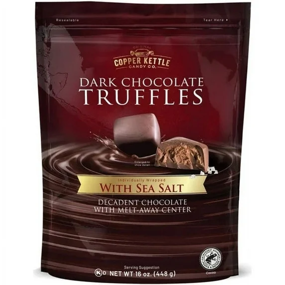 Copper Kettle Dark Chocolate Truffles, 16 oz.