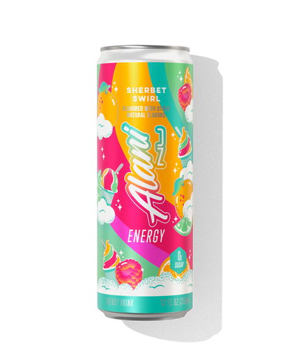Alani Nu Sherbert Swirl Energy Drink, 12 oz.