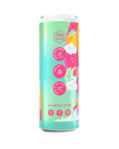 Alani Nu Sherbert Swirl Energy Drink, 12 oz.