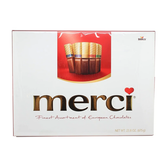 Merci Finest Assortment of European Chocolates, 23.8 oz.