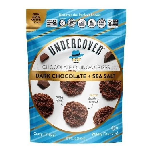 Undercover Dark Chocolate Quinoa Crisps, 15.3 oz.