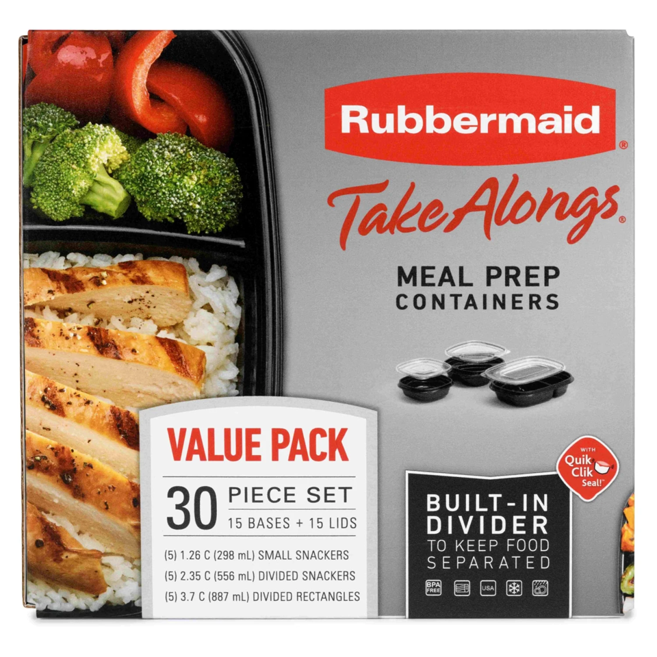 Rubbermaid TakeAlongs 30 Piece Set