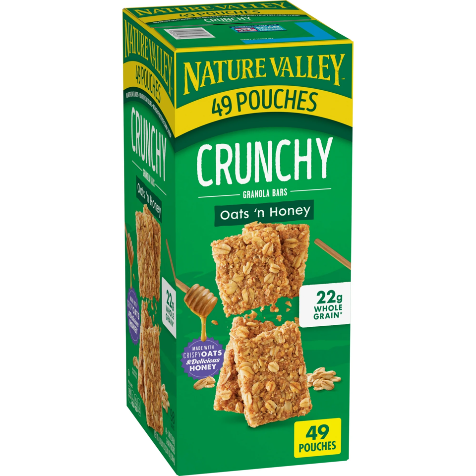 Nature Valley Oats 'n Honey Granola Bars, 49 ct.