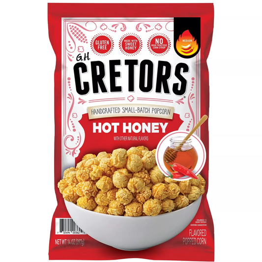 G.H. Cretors Hot Honey Popcorn, 14oz