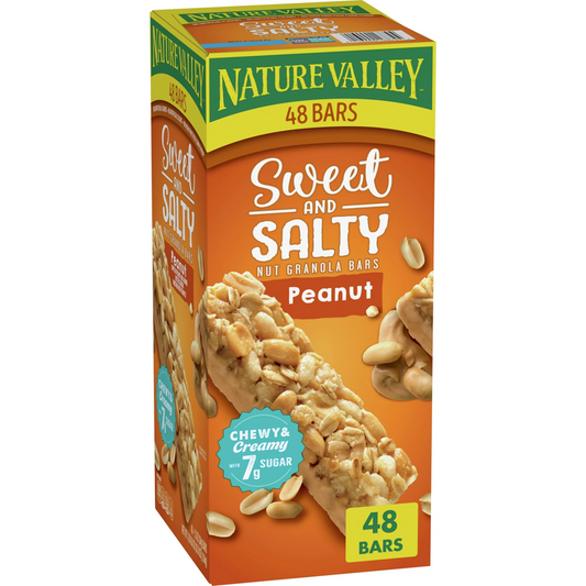 Nature Valley Sweet & Salty Peanut Granola Bars, 48 ct.