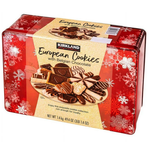 Kirkland European Cookies with Belgian Chocolate, 49.4 oz.